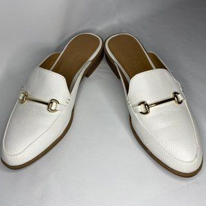 Madden Girl | White Slide on Loafers